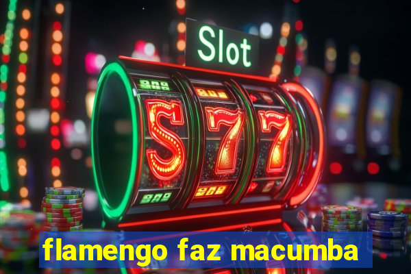 flamengo faz macumba