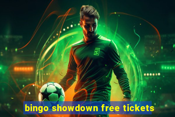 bingo showdown free tickets