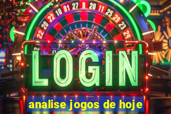 analise jogos de hoje