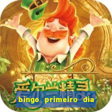 bingo primeiro dia de aula