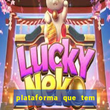 plataforma que tem fortune tiger