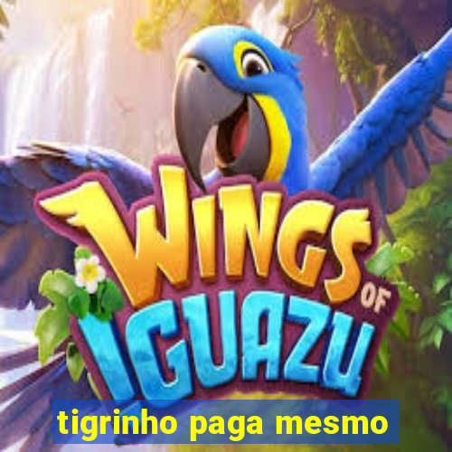 tigrinho paga mesmo