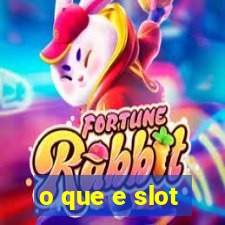 o que e slot