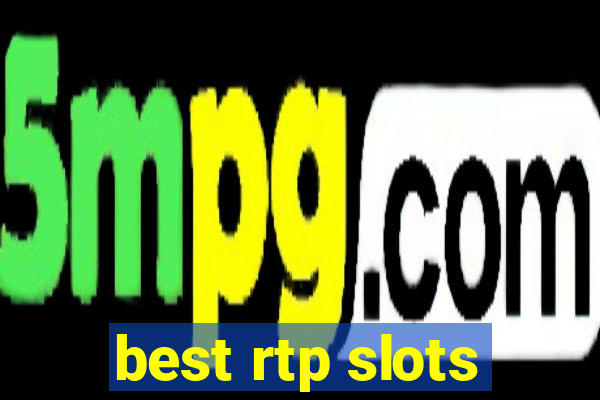 best rtp slots