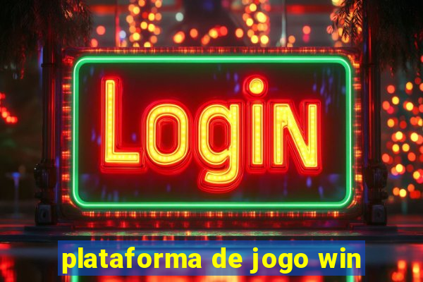 plataforma de jogo win