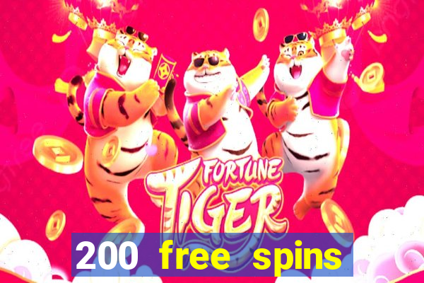 200 free spins online casino