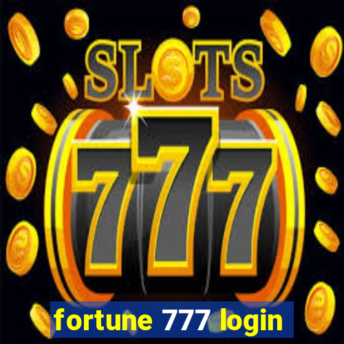 fortune 777 login