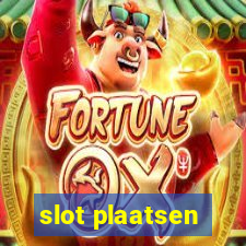 slot plaatsen