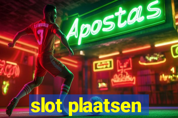 slot plaatsen