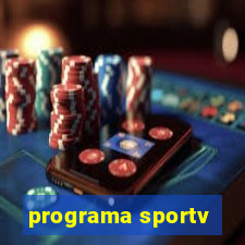 programa sportv