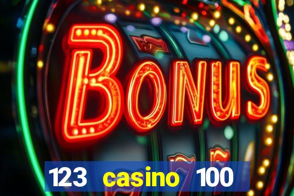 123 casino 100 free spins no deposit