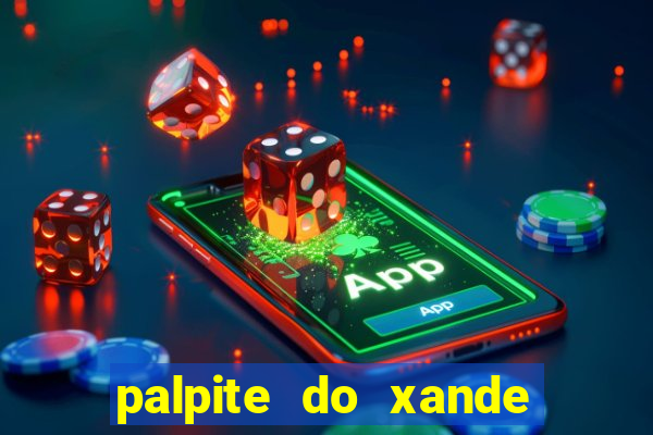 palpite do xande de hoje