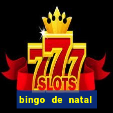 bingo de natal para imprimir gratis