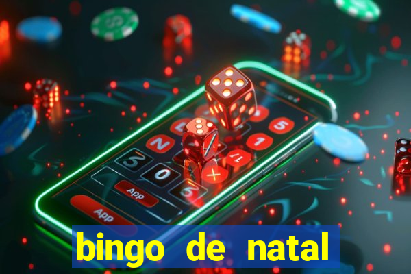 bingo de natal para imprimir gratis