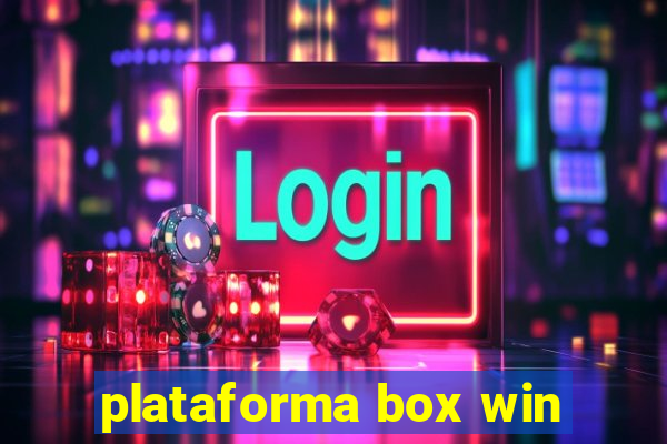 plataforma box win