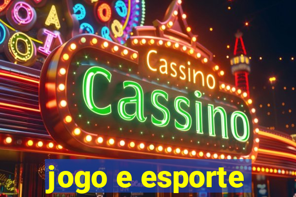 jogo e esporte