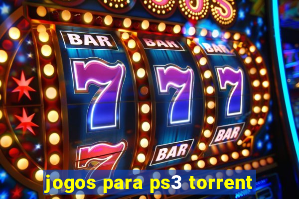 jogos para ps3 torrent