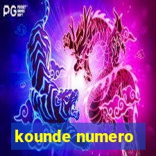 kounde numero