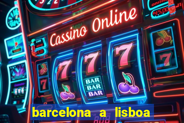 barcelona a lisboa de trem