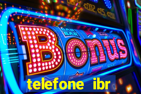 telefone ibr vitória da conquista