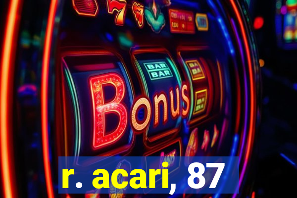 r. acari, 87