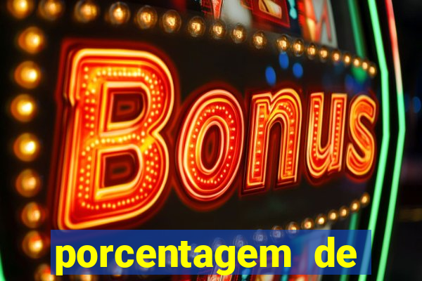 porcentagem de pagamento slots