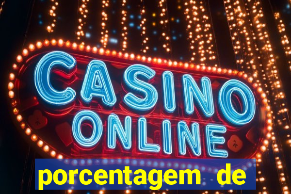 porcentagem de pagamento slots