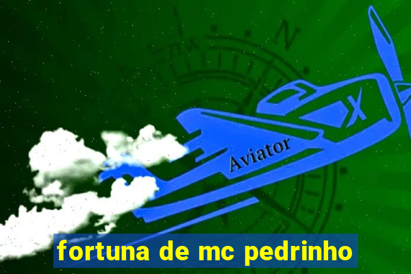 fortuna de mc pedrinho