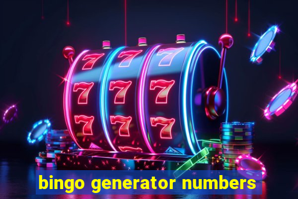 bingo generator numbers