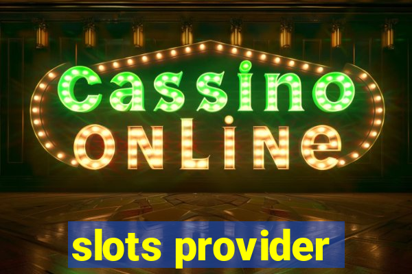 slots provider