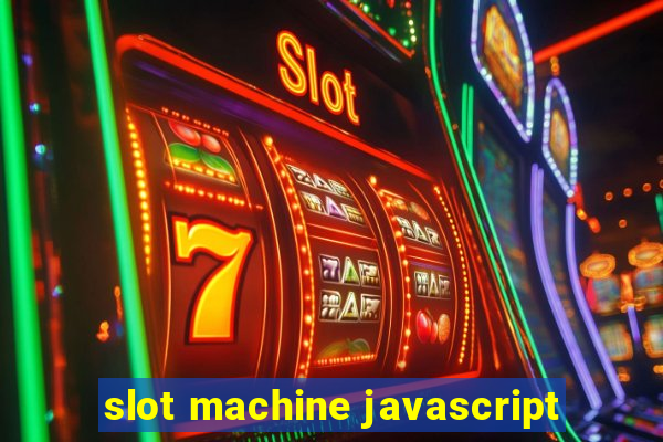 slot machine javascript