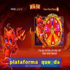 plataforma que da 30 reais para jogar