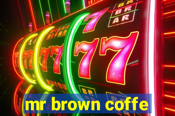 mr brown coffe