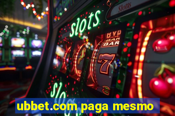 ubbet.com paga mesmo