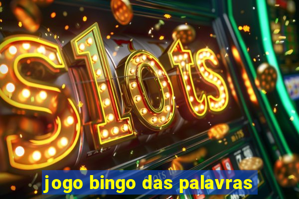 jogo bingo das palavras