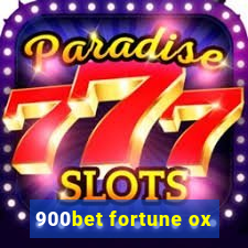 900bet fortune ox