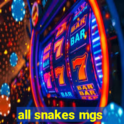 all snakes mgs