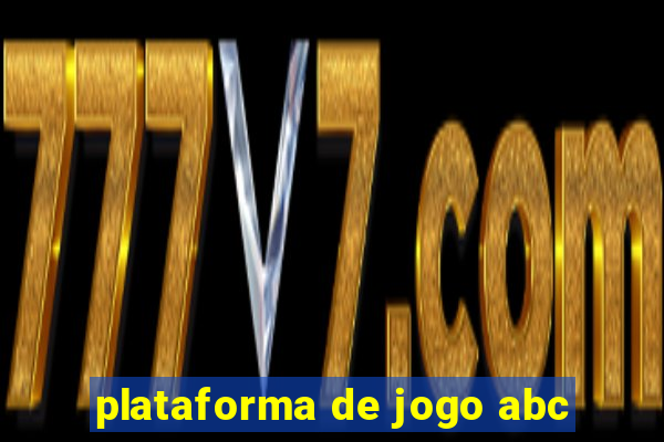 plataforma de jogo abc