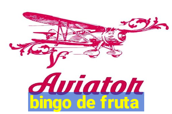 bingo de fruta