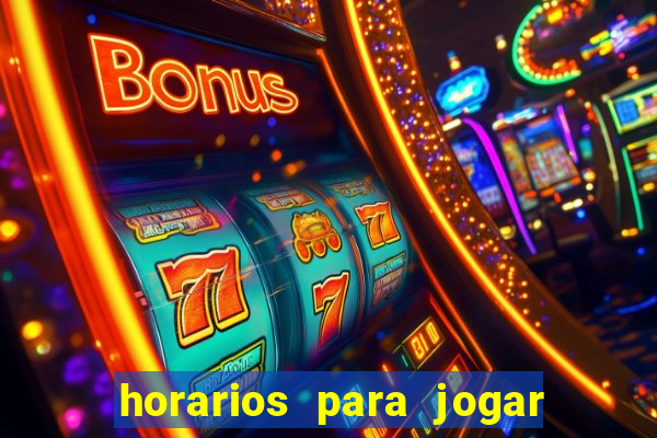 horarios para jogar fortune rabbit