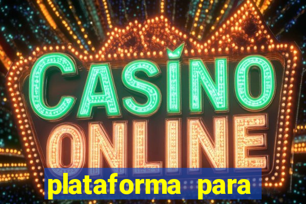 plataforma para jogar com 1 real