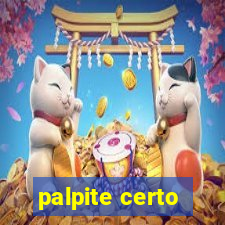 palpite certo