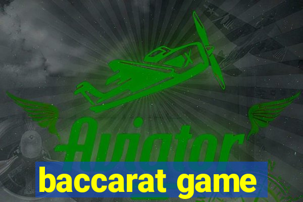 baccarat game