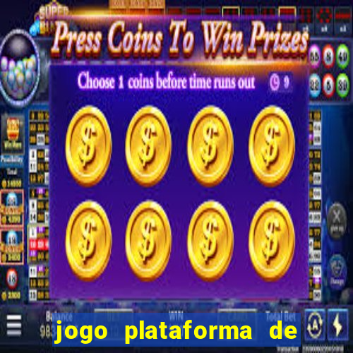 jogo plataforma de 3 reais