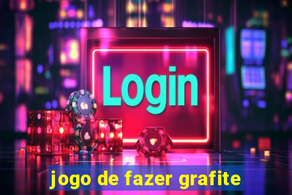 jogo de fazer grafite