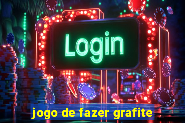 jogo de fazer grafite