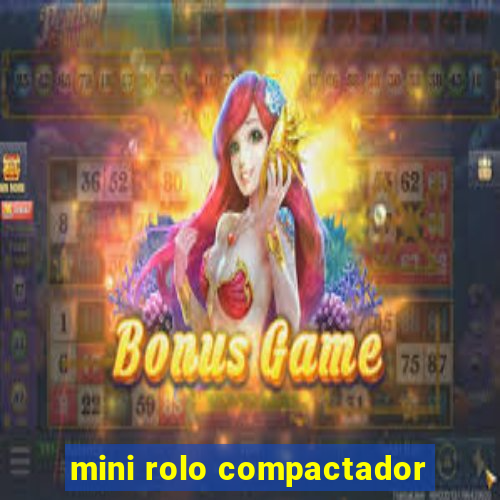 mini rolo compactador