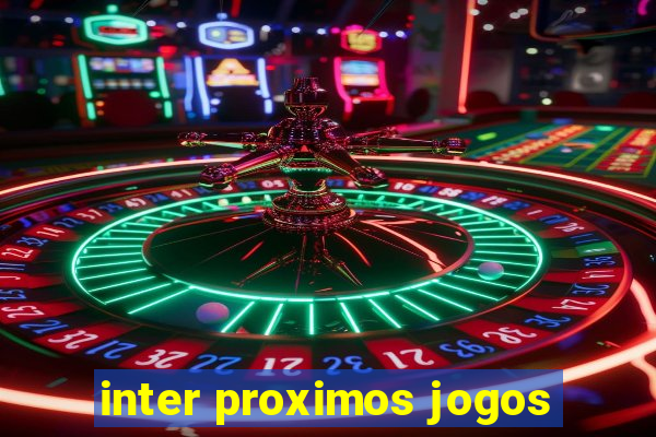 inter proximos jogos