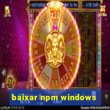 baixar npm windows