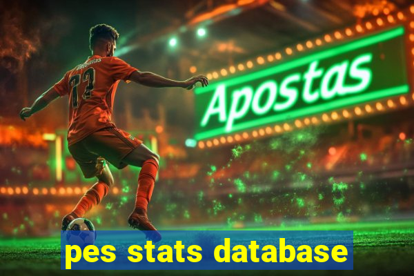 pes stats database